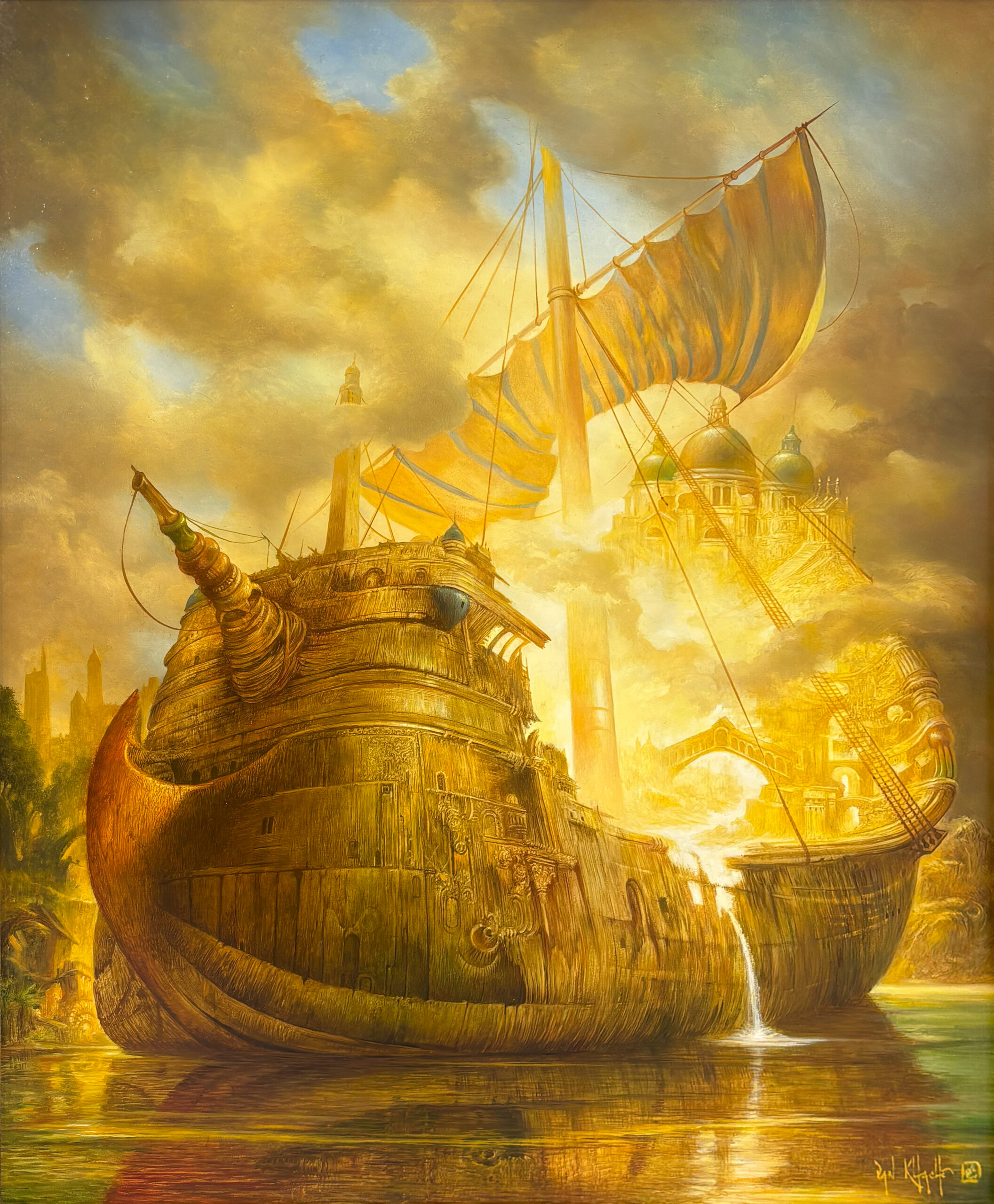 Serge VAN KHACHE - "La Ville à Voile"