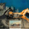 Salvador DALI - "Currier & Yves - American Trotting Horses #2"