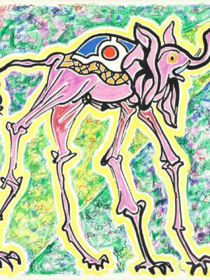 Salvador DALI - "La Jungle Humaine - L’éléphant aux pattes de cigogne"