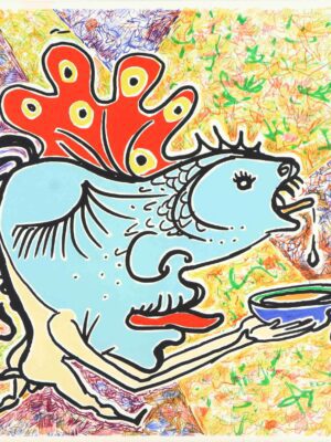 Salvador DALI - "La Jungle Humaine - Le Poisson"