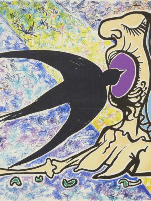 Salvador DALI - "La Jungle Humaine - L’Hirondelle"