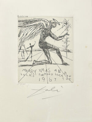 Salvador DALI - "Merry Xmas" (1re Edition)